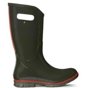 Army green bogs boots